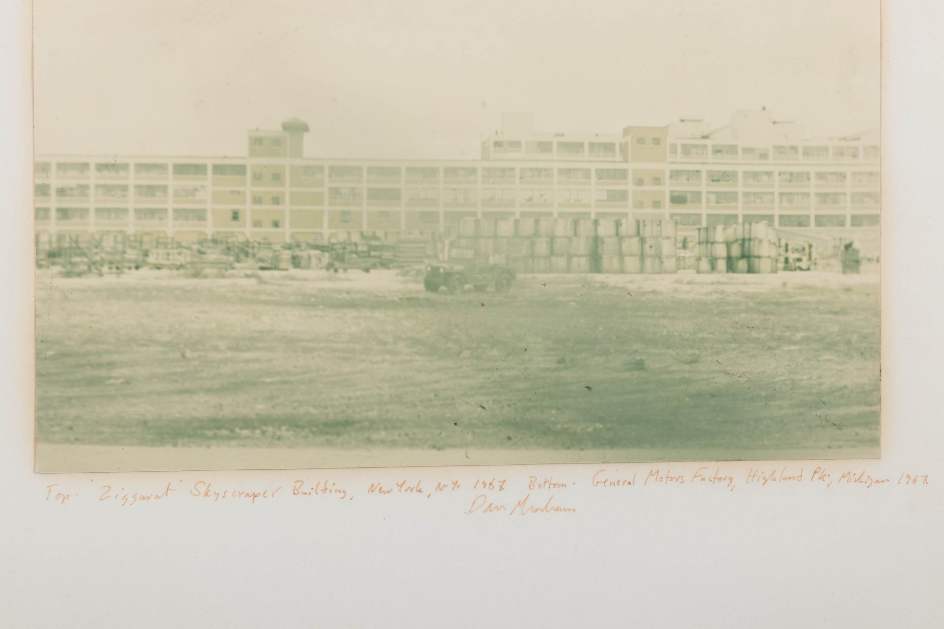 'Ziggurat Skyscraper Building, New York, Nr. 9' und 'General Motors Factory, Highland Park' - Image 4 of 4