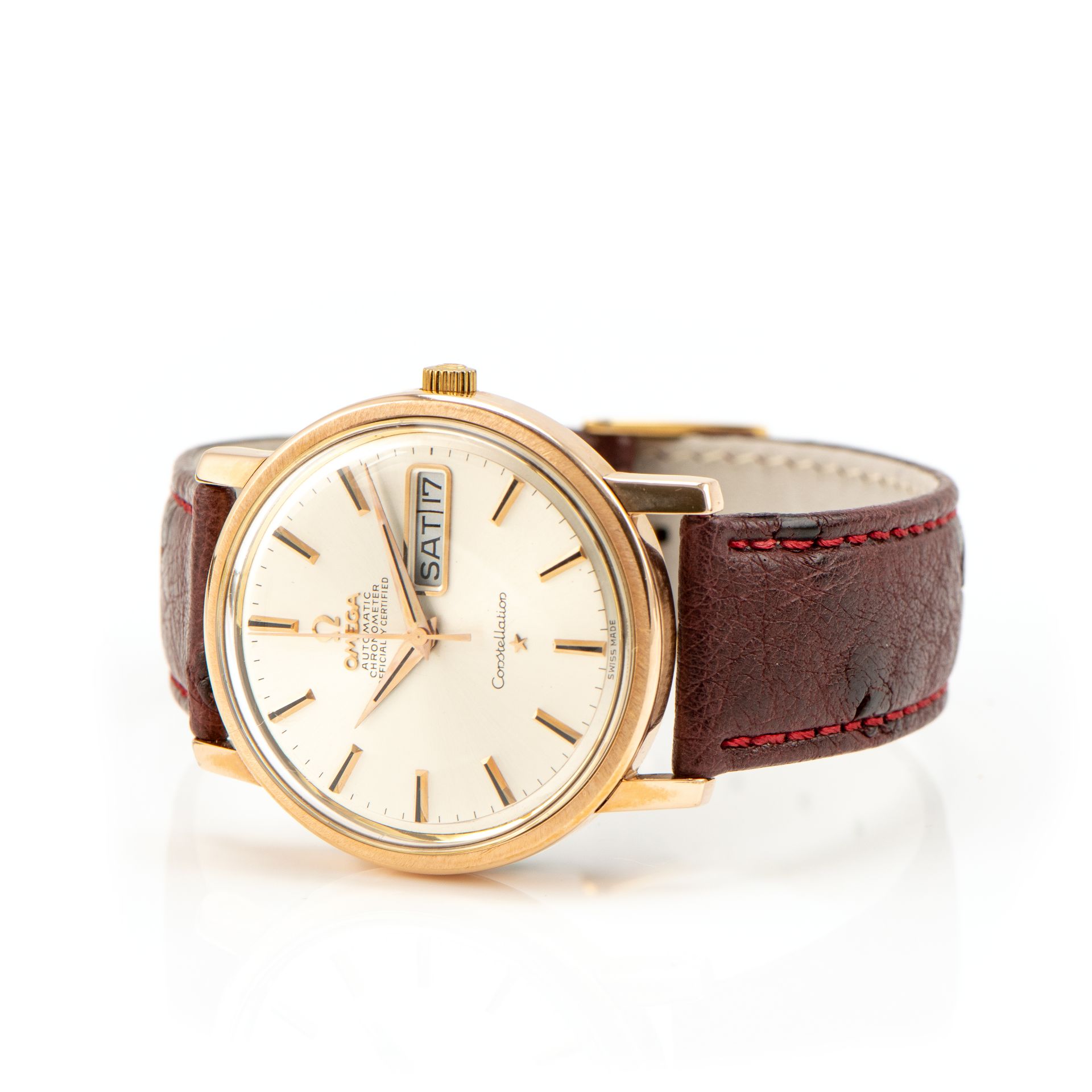 Omega Constellation Chronometer Day Date - Image 2 of 3