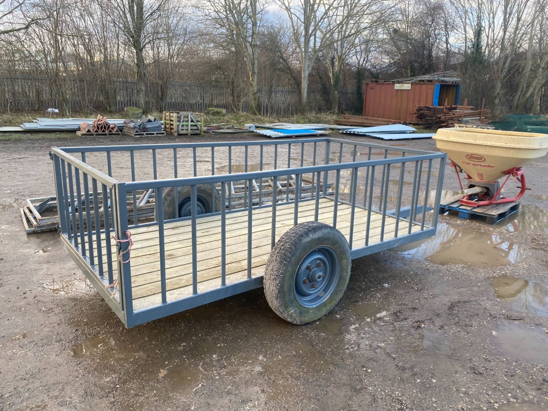 10FT SHEEP FEED TRAILER - Image 3 of 3