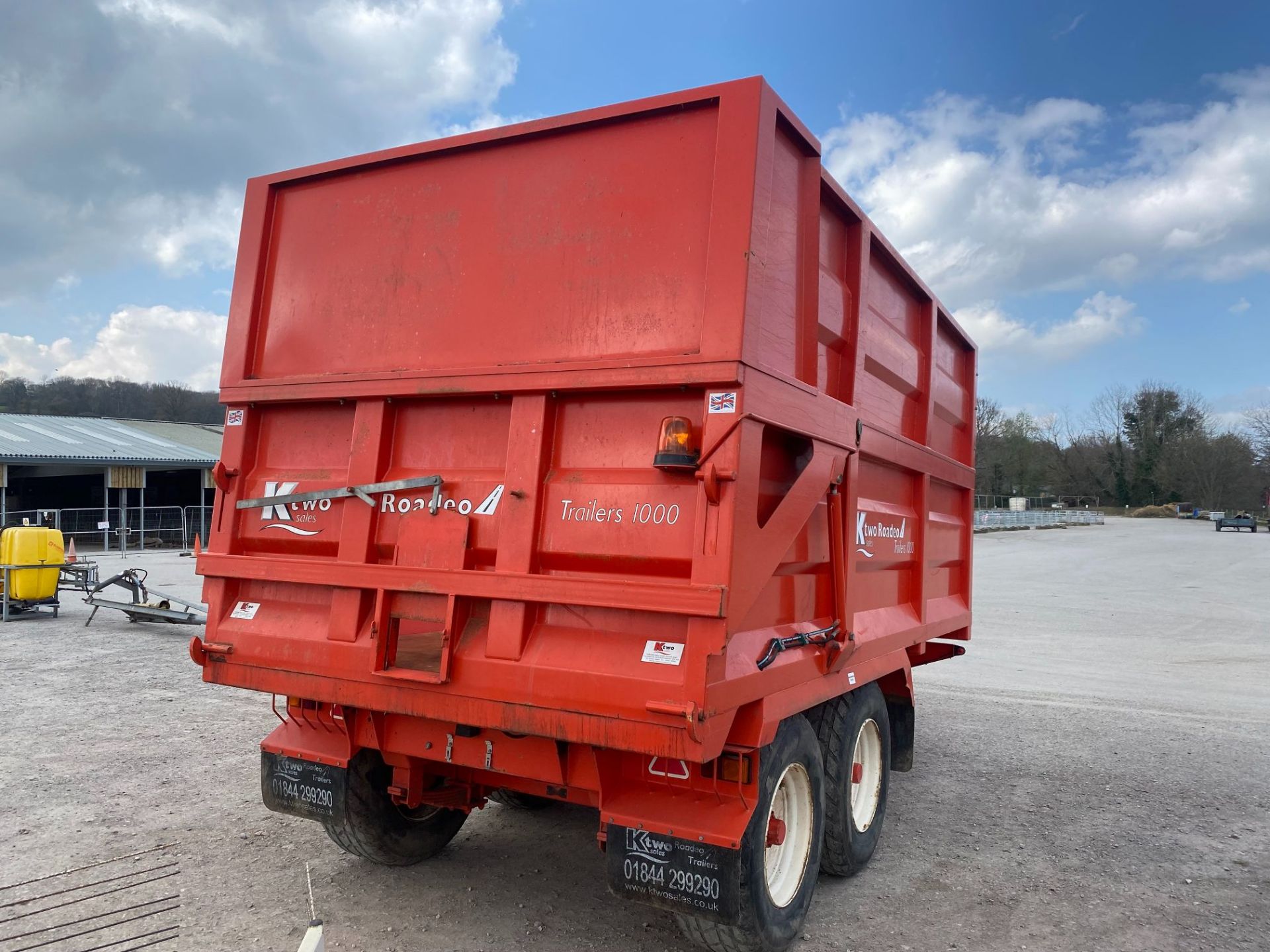 K TWO RODEO SILAGE TRAILER - Image 3 of 3