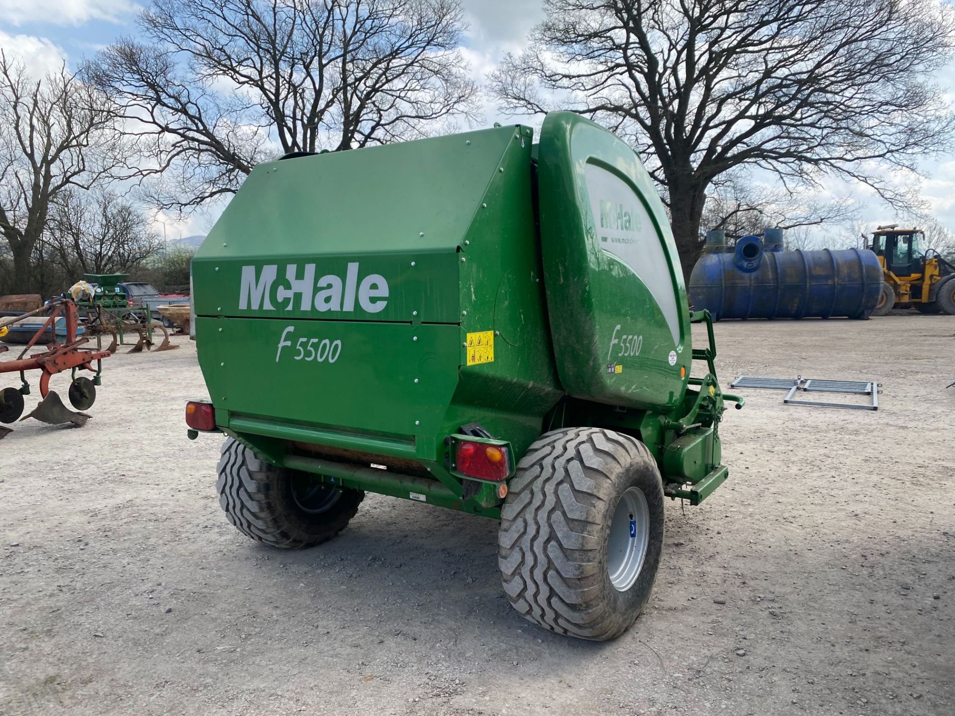 MCHALE F5500 ROUND BALER C/W PTO+CLOCK - Image 3 of 3