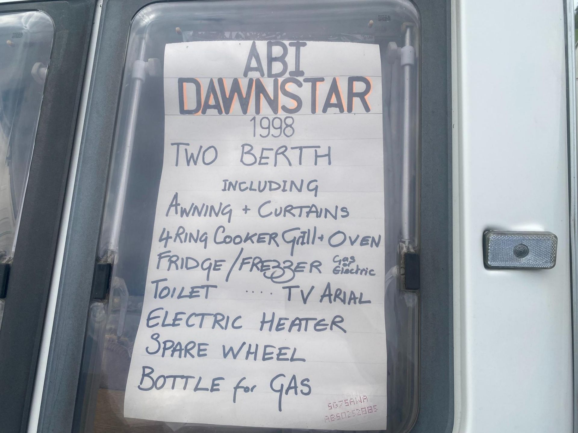 ABI DAWNSTAR CARAVAN 1998 - Image 3 of 3