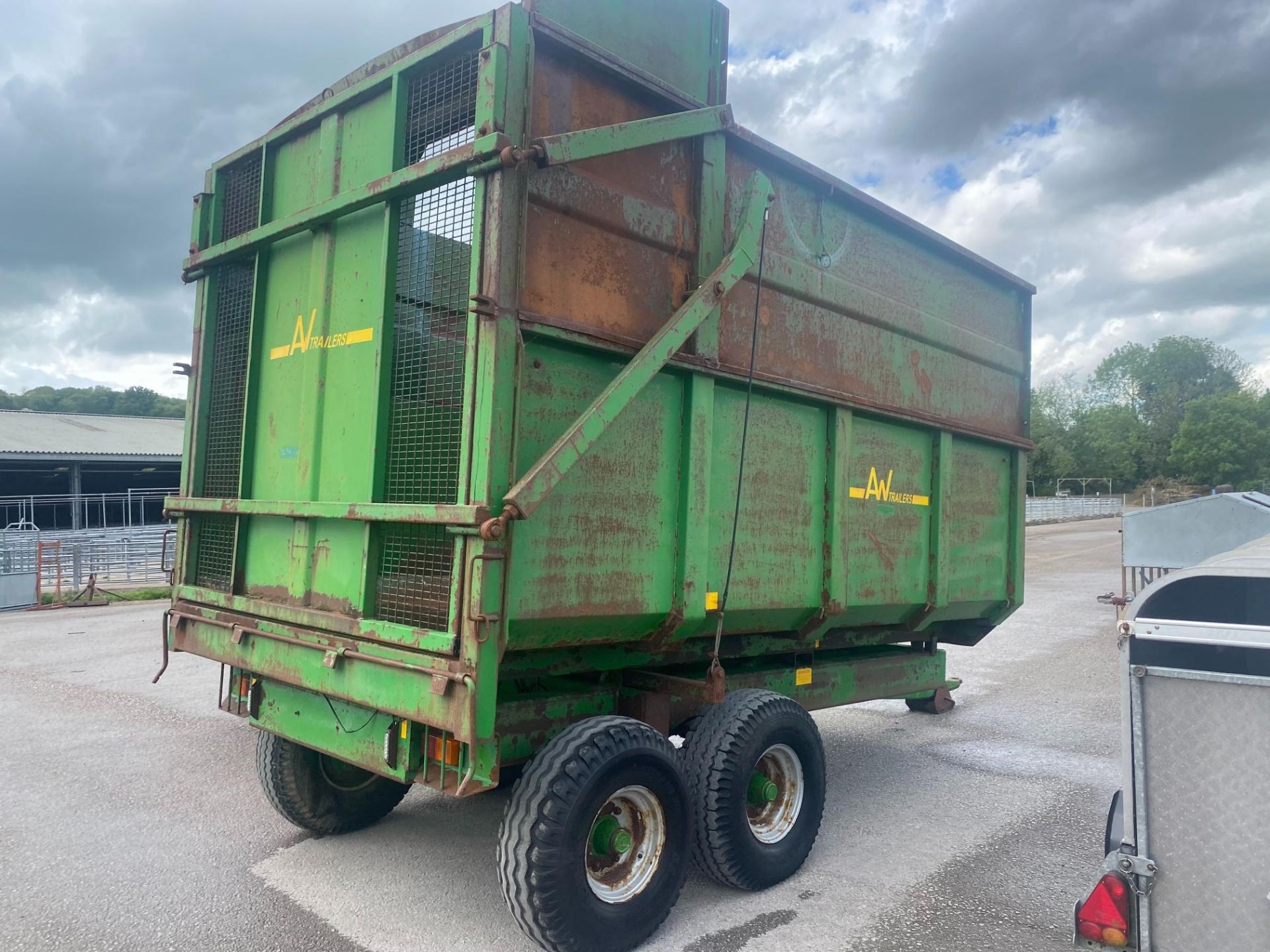 AW SILAGE TRAILER 8TON TANDEM AXLE