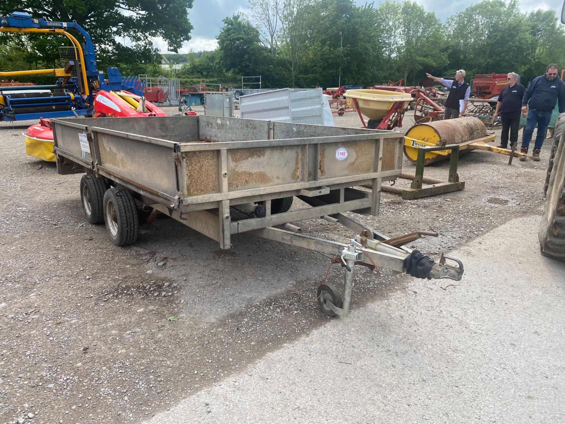 IWMS FLAT 12FT TRAILER