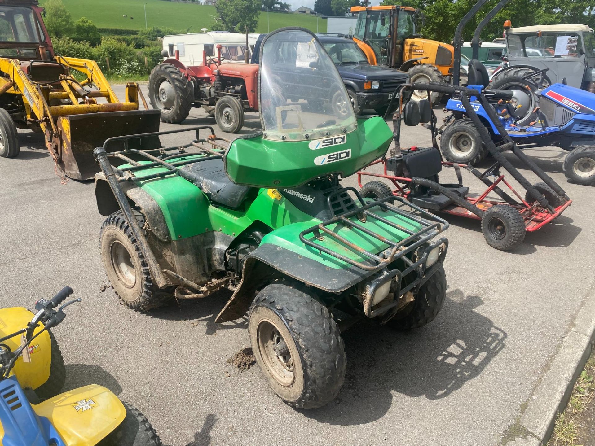 KAWASAKI KLF QUAD SPARES OR REPAIR - Image 2 of 3