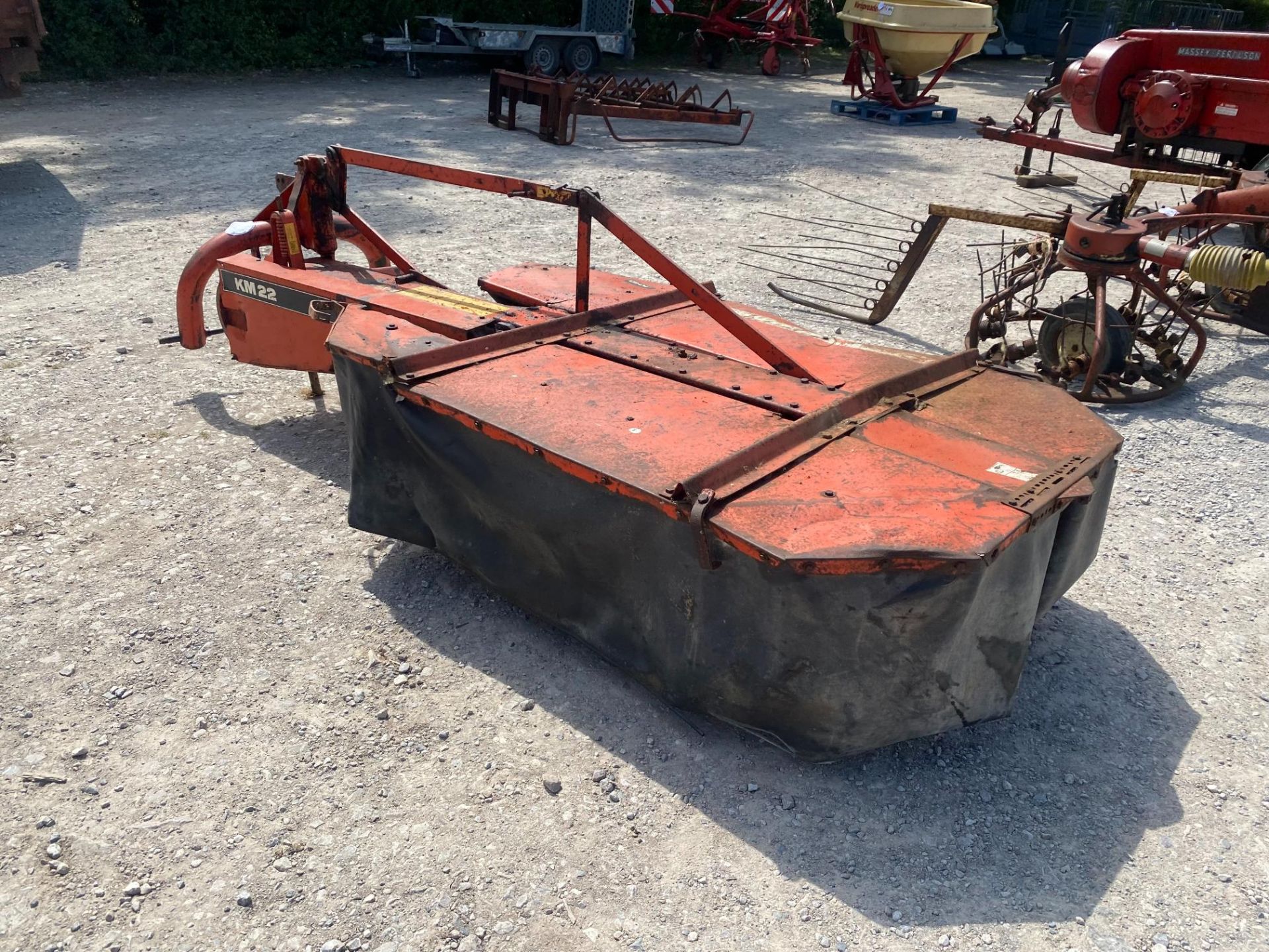 KM22 DRUM MOWER C/W PTO