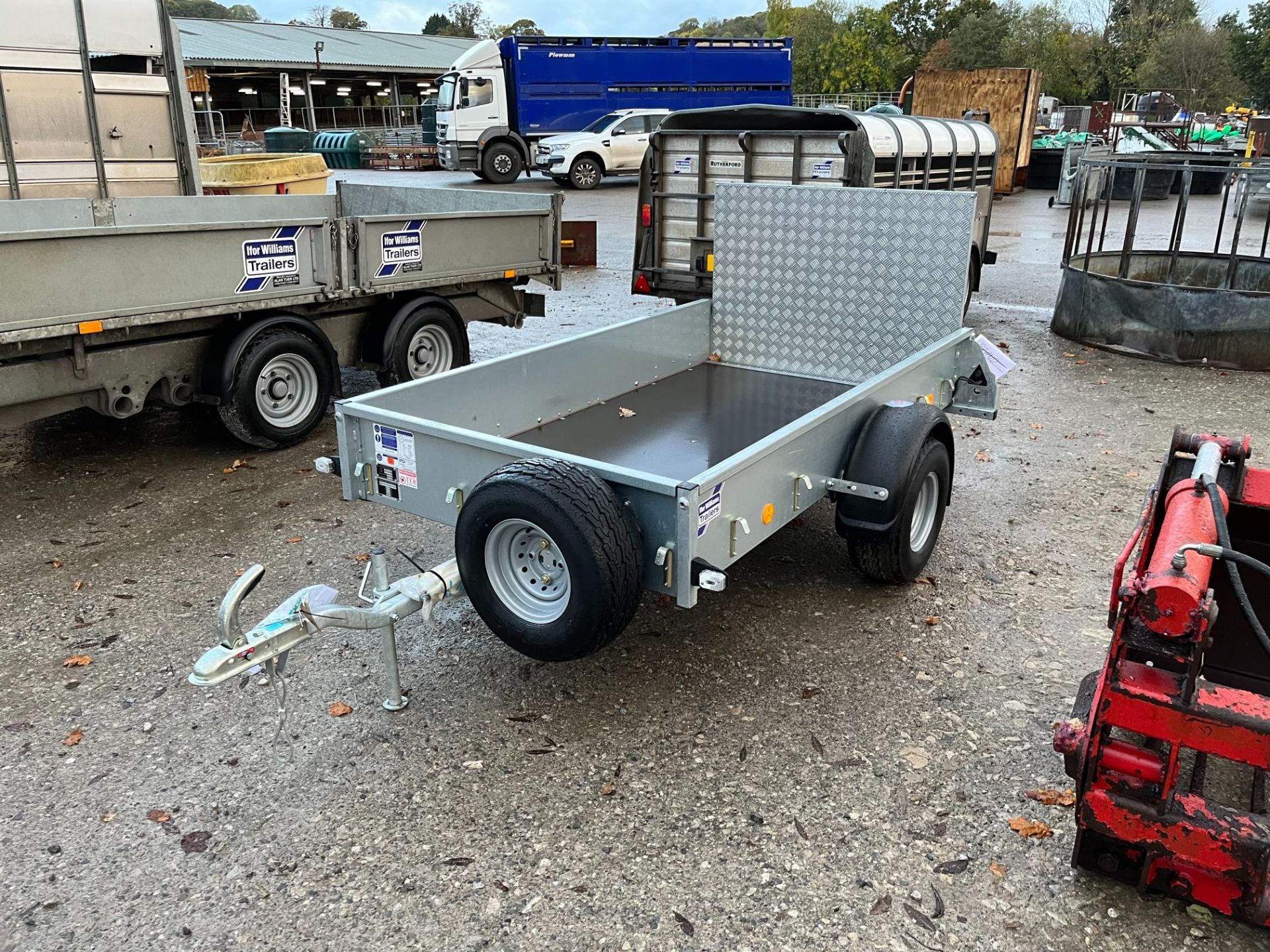 IW P7e trailer c/w spare wheel - Image 2 of 3