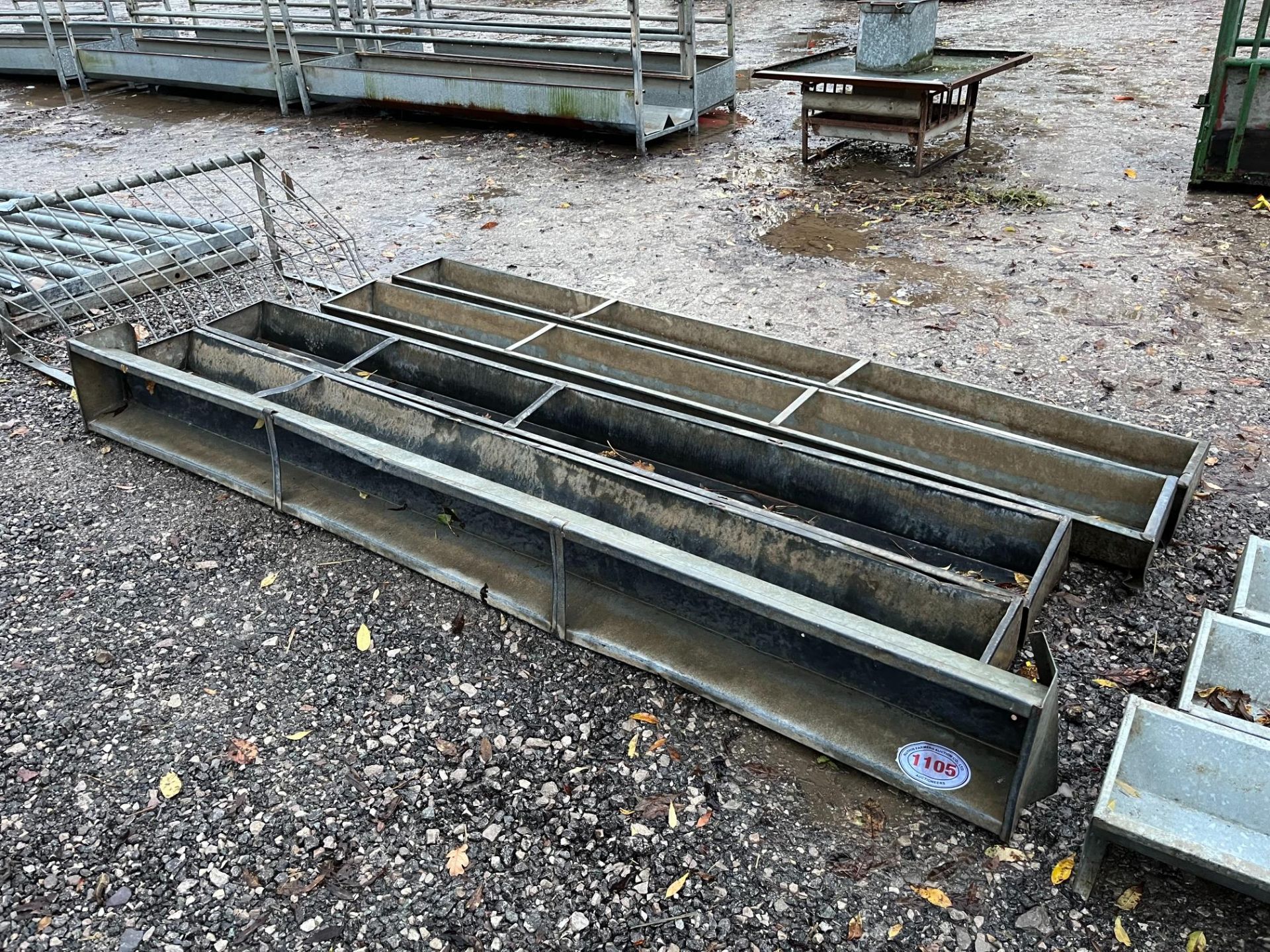 5x sheep troughs