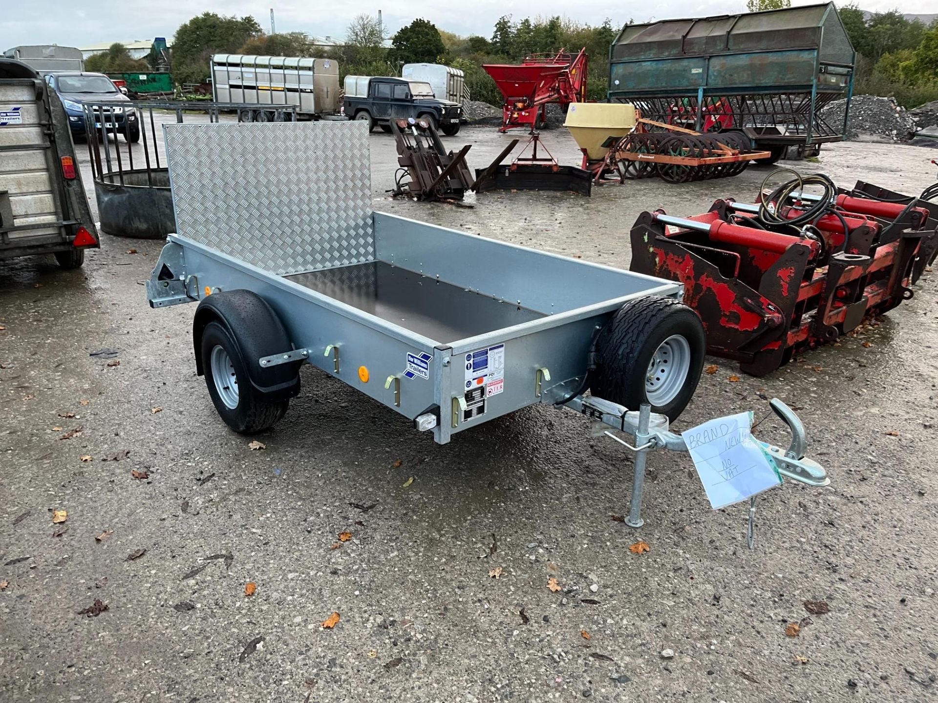 IW P7e trailer c/w spare wheel - Image 3 of 3