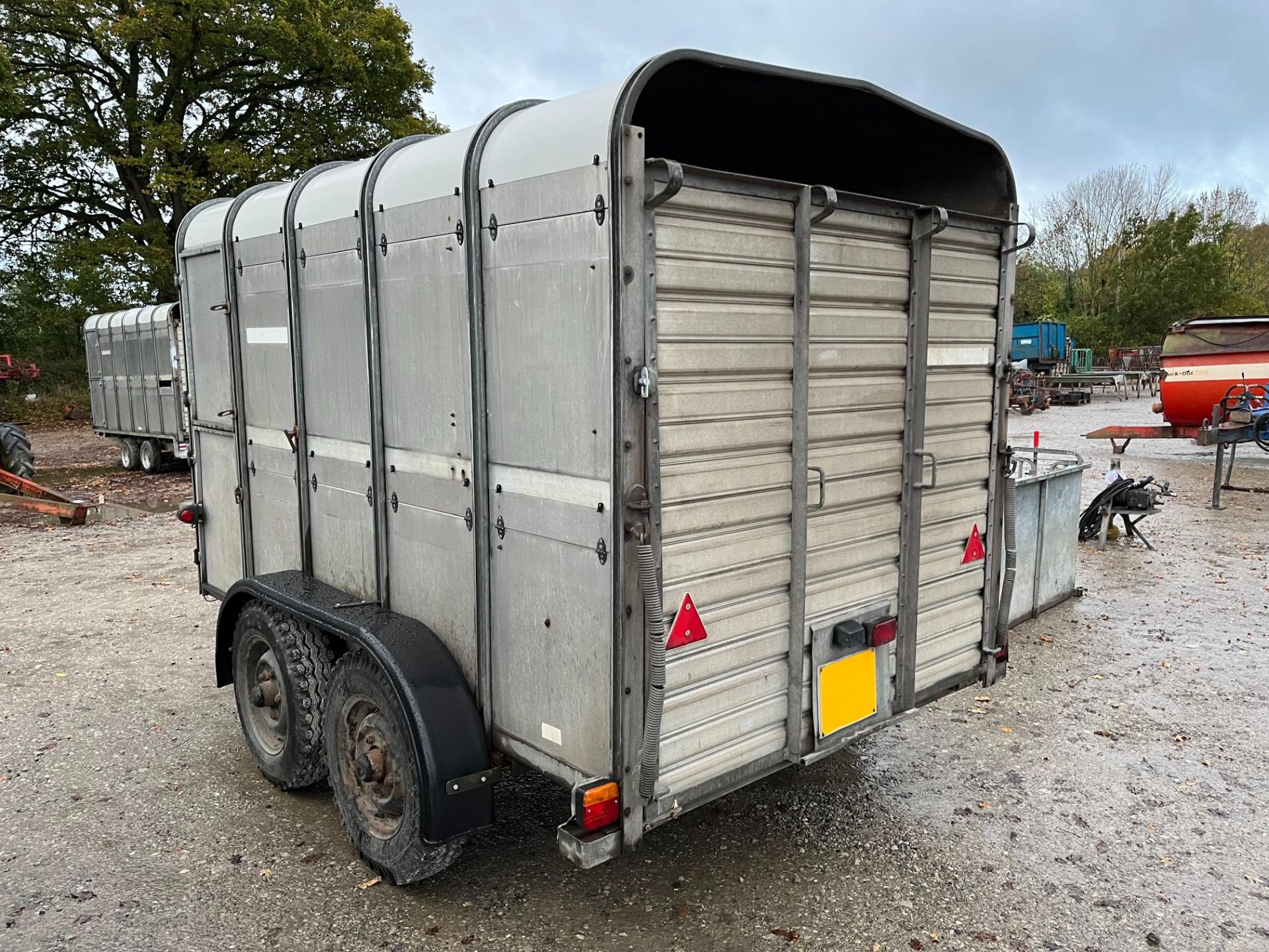 IW 10 ft livestock trailer c/w Decks