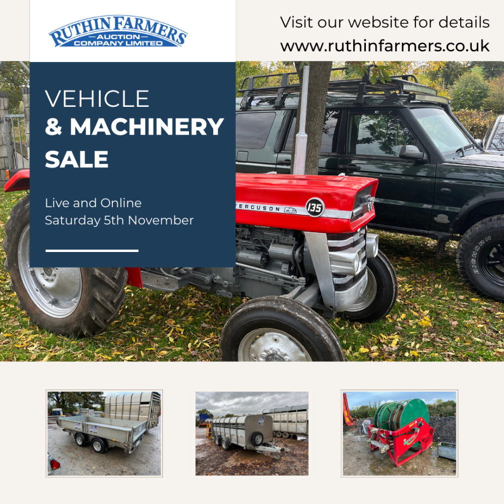 Sale of Vehicles, Tractors, Machinery, Building Equipment and more