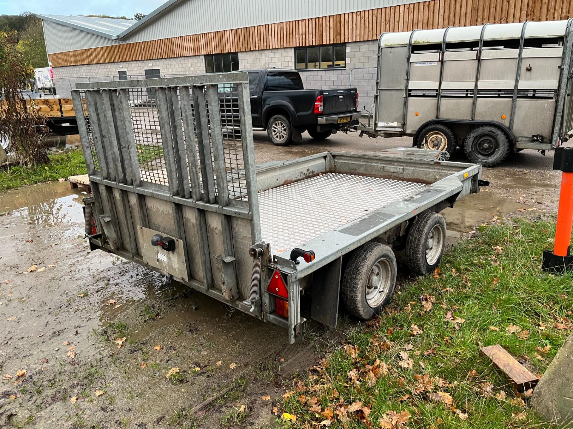 IW GX106 plant trailer 10x6 - Image 3 of 3