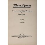 Hitler, Adolf, "Mein Kampf", 2. Band, Die Nationalsozialistische Bewegung, 2. Aufl. 1929, Verlag