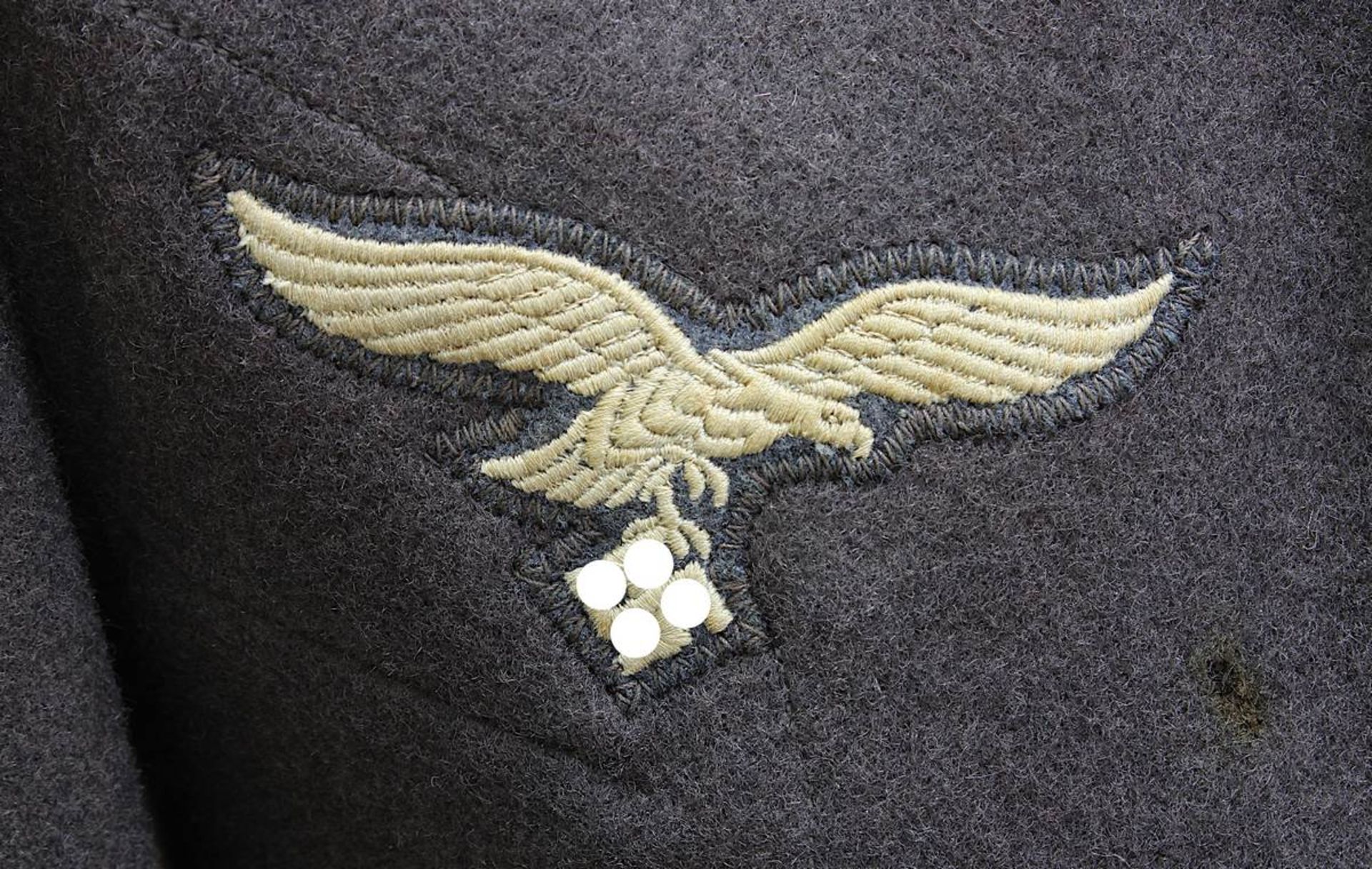 Fliegerbluse eines Unteroffiziers der Luftwaffe, Geschwader Boelcke, Deutsches Reich 1933-45, - Bild 8 aus 9