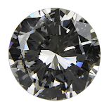 Diamant im Brillantschliff, lose, mit Expertise, 1,46 ct., Top Wesselton, Moderner Schliff,