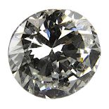 Diamant im Brillantschliff, lose, mit Expertise, 1,003 ct., Farbe Top Wesselton "G", Reinheit VSI 2,