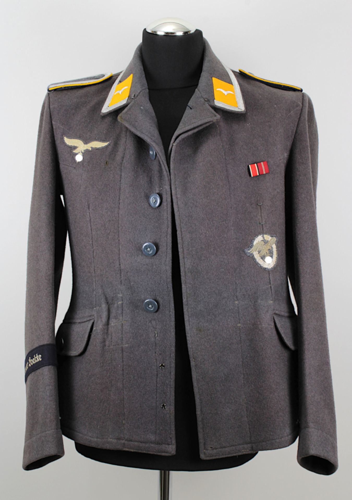 Fliegerbluse eines Unteroffiziers der Luftwaffe, Geschwader Boelcke, Deutsches Reich 1933-45,