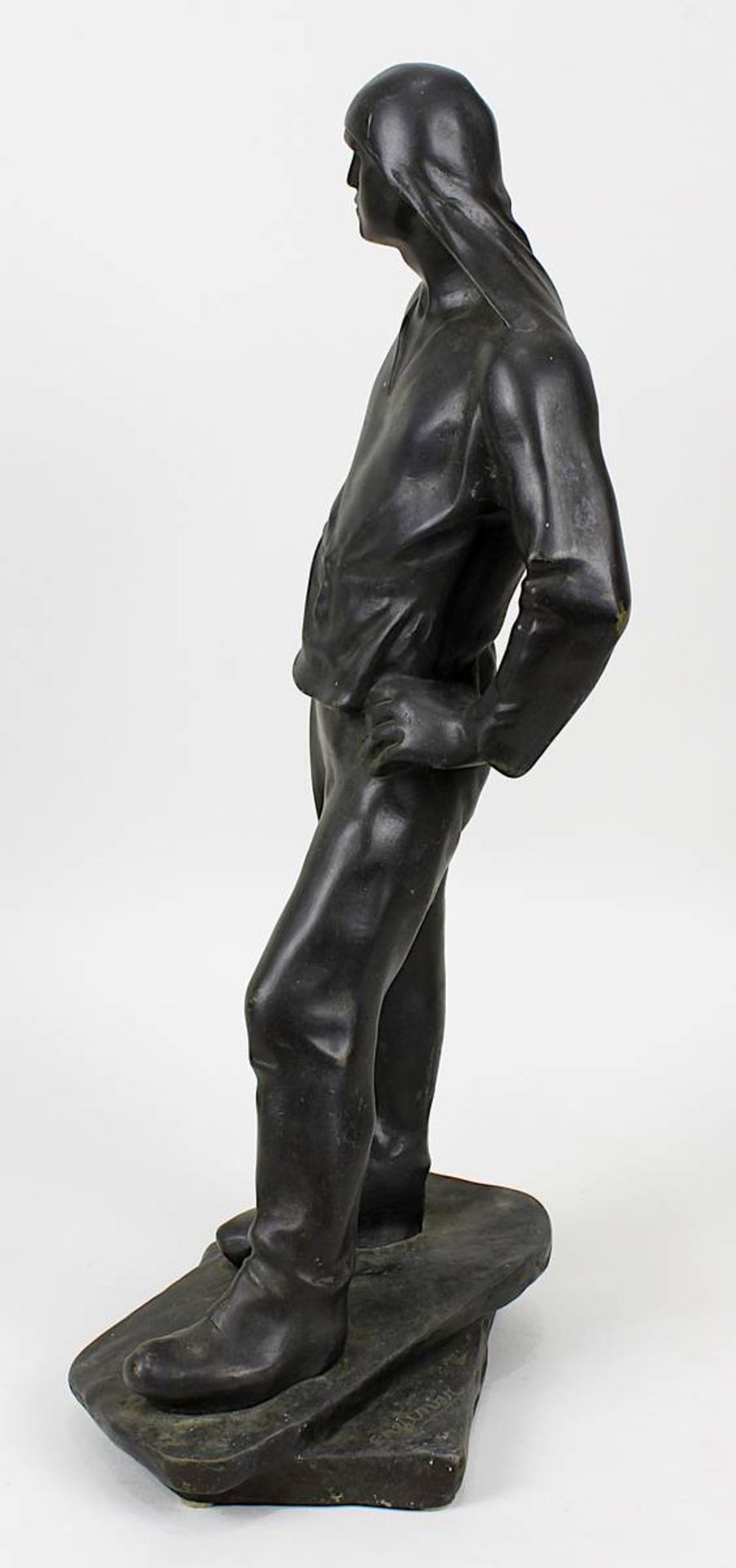 Meunier, Constantin (Etterbeek/Brüssel 1831 - 1906 Ixelles) "Le Débardeur", Bronzeskulptur auf - Image 2 of 5