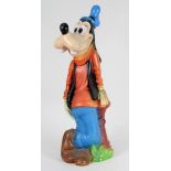 Goofy-Lampe, Walt Disney 1960er Jahre, Kunststoff, Höhe 49,5 cm, Breite ca. 15 cm,