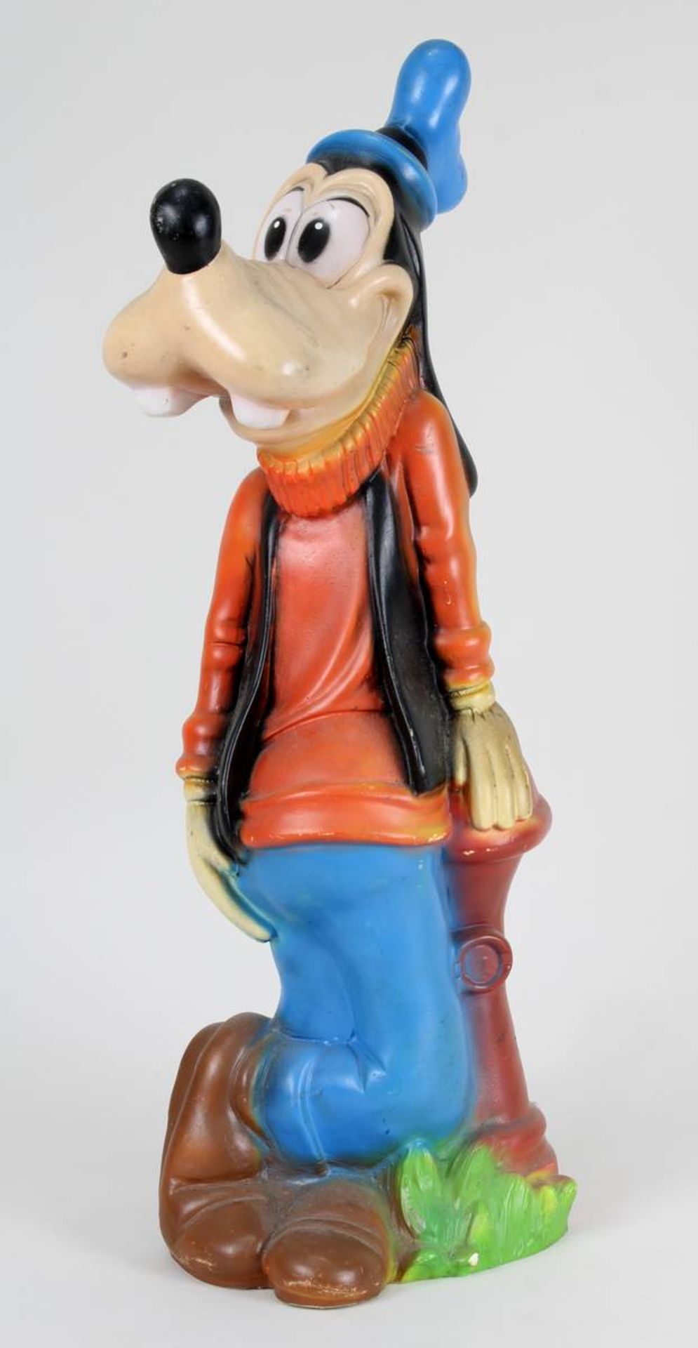 Goofy-Lampe, Walt Disney 1960er Jahre, Kunststoff, Höhe 49,5 cm, Breite ca. 15 cm,