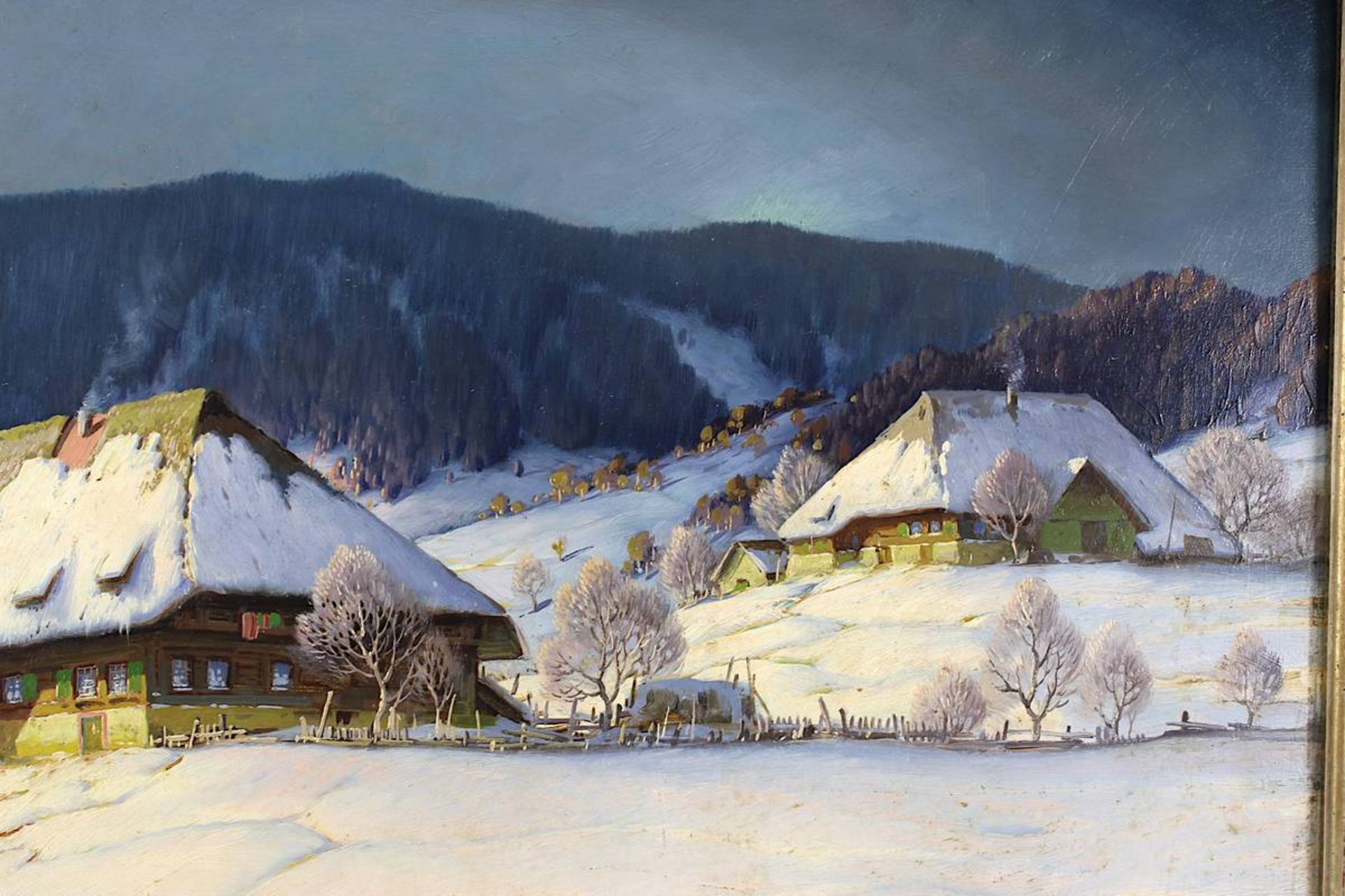 Hauptmann, Karl (Freiburg im Breisgau 1880 - 1947 Herzogenhorn/Geschwend), "Verschneites - Bild 9 aus 12