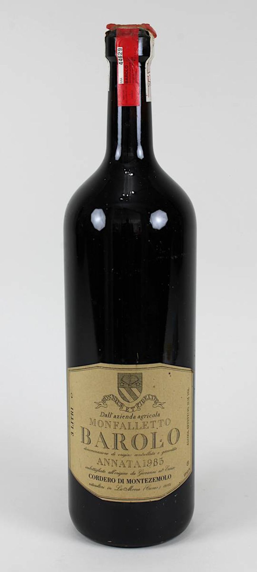 Eine Magnumflasche 1985er Monfalletto Barolo, Cordero Di Montezemolo, La Morra (Cuneo), 3 Liter,