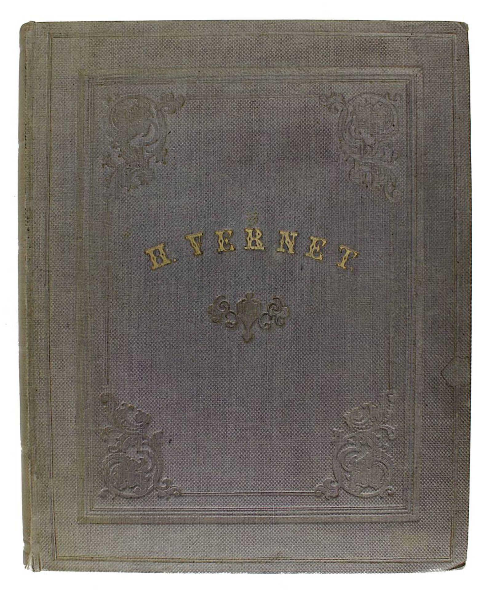 Vernet, Horace, Oeuvres Completes, Karlsruhe o. J. (ca. 1840), Tafelband mit 70 Lithographien und - Bild 3 aus 3