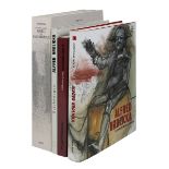 Vier Bücher zu Alfred Hrdlicka, 2. H. 20. Jh.: Alfred Hrdlicka-Bildhauer Maler Zeichner, Katalog zur