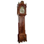 Standuhr Chippendale Mahogany Long-Case Clock by Thomas Wisswall of London, um 1900, wurde am 21.3.