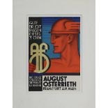 Henze, deutscher Grafiker, 1. H. 20. Jh., Werbedruckgrafik der Firma August Osterrieth Frankfurt