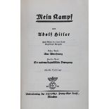 Hitler, Adolf "Mein Kampf", zwei Bände in einem Band, 360 - 364 Auflage, Zentralverlag der NSDAP