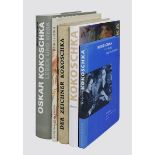 Fünf Bücher zu Oskar Kokoschka, 2. H. 20. Jh.: H. Spielmann, "O. Kokoschka Leben und Werk", Köln