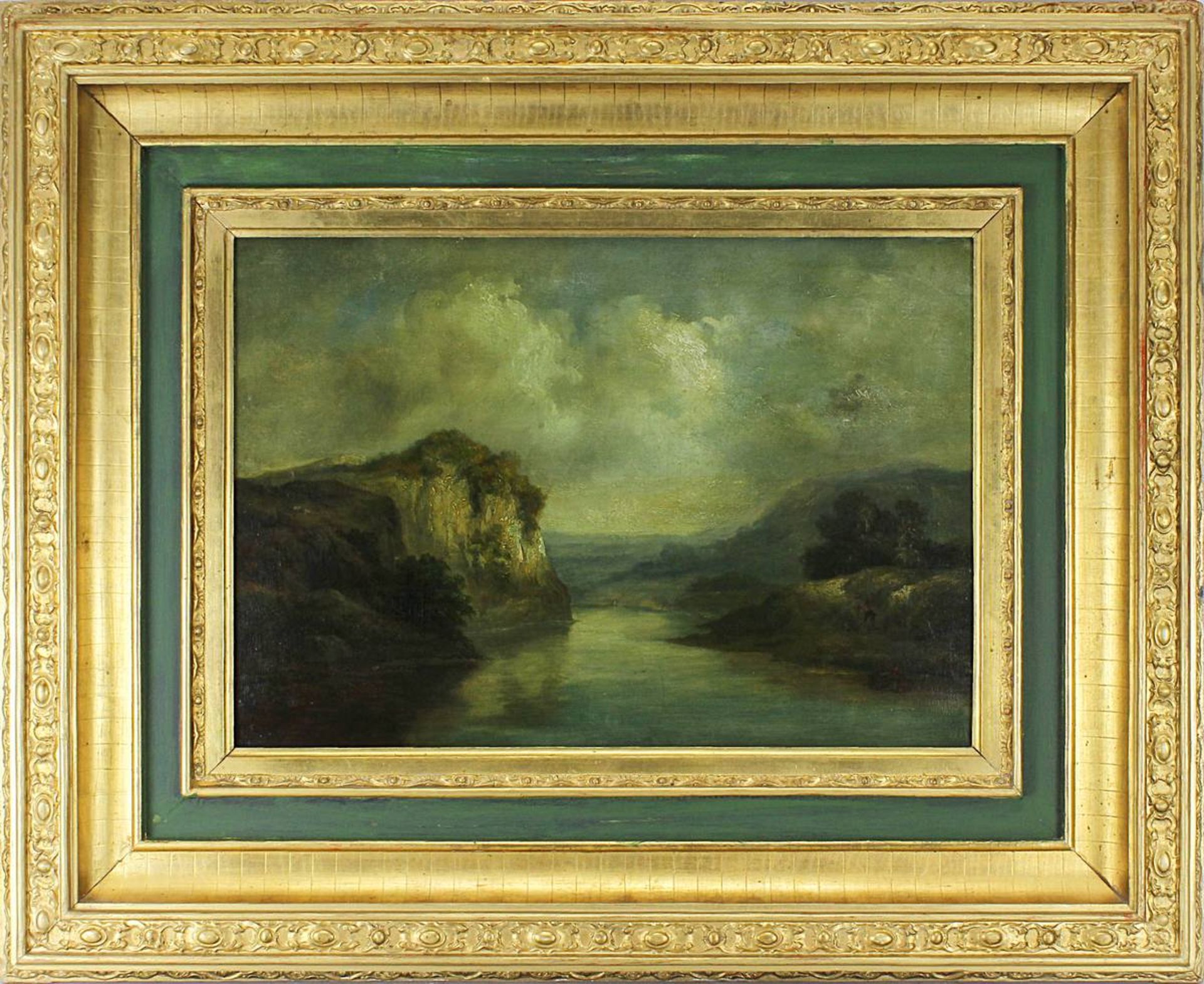 Farquharson, David (1839-1907), Scottish Highlands - Hochland von Schottland, Öl auf Holz, li.