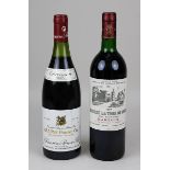 Zwei Flaschen Margaux bzw. Beaune: eine Flasche 1994er Châteu la Tour de Mons, Margaux, Cru