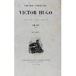 Hugo, Victor: "Oeuvres Complètes de Victor Hugo", 5 Bücher, davon 4 Bde Dramen u. 1 Bd. "