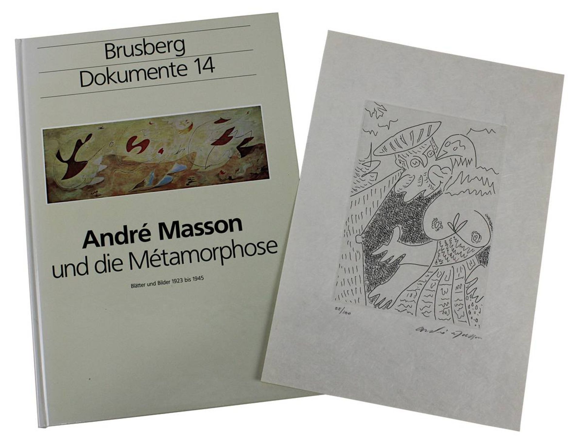 André Masson, "Die Métamorphose", Blätter und Bilder von 1923-1945, Brusberg Dokumente 14, Edition