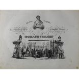 Vernet, Horace, Oeuvres Completes, Karlsruhe o. J. (ca. 1840), Tafelband mit 70 Lithographien und