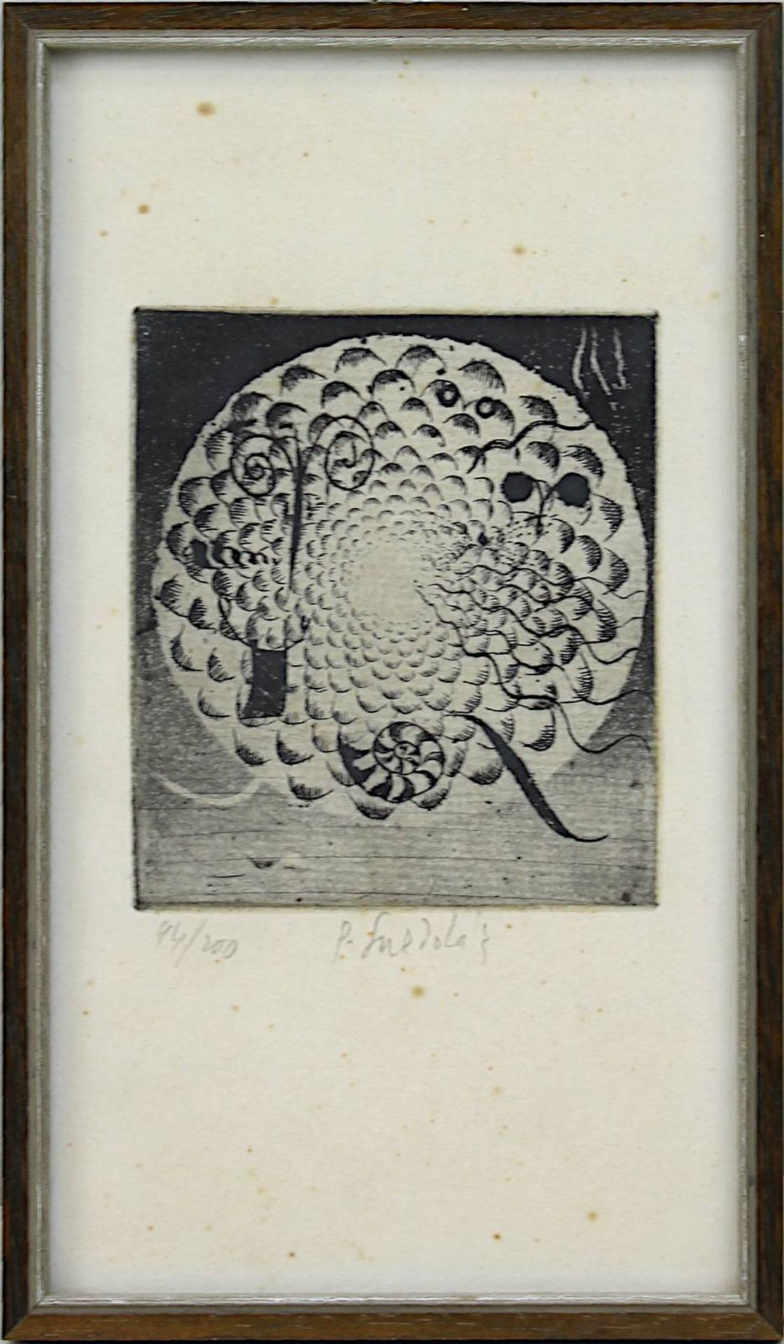 Sukdolak, Pavel (Humpolec/Tschechien 1925 - 2022), 5 kleine Radierungen, jew. am unteren Rand - Image 4 of 6