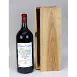 Eine Flasche 1990er Château Cadillac, Bordeaux Superieur, Robert Giraud, Fronsadais, 1,5 L., gute