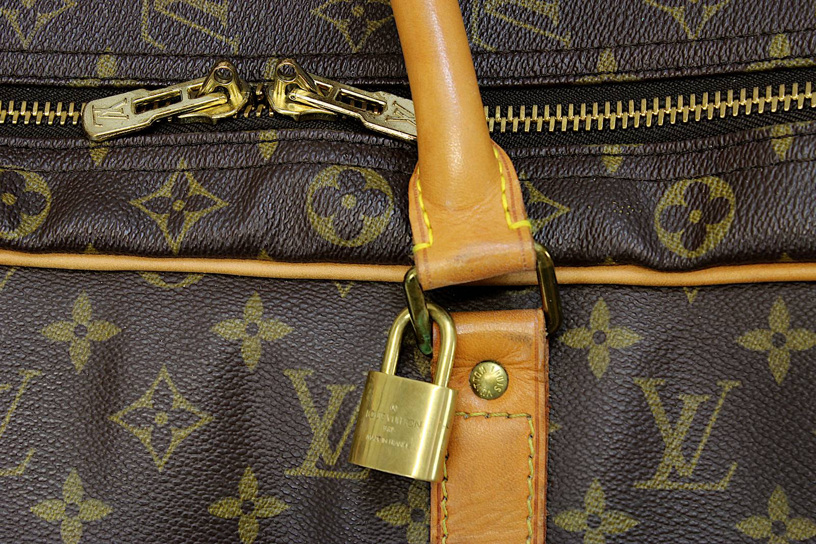 Louis Vuitton Koffer Satellite 65 Monogram Canvas mit Lederdetails, mehrfach gemarkt, goldfarbene - Image 2 of 2