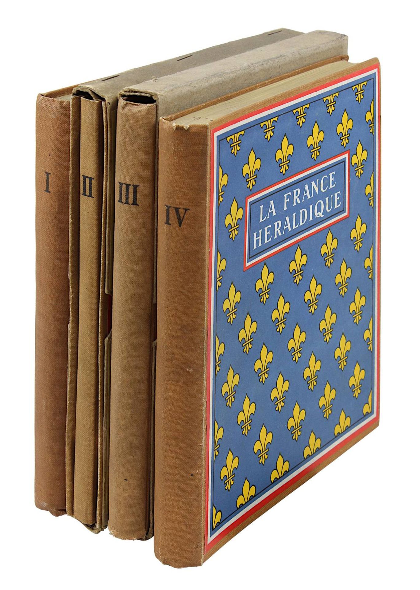 "La France Héraldique. Les Blasons de France", 4 Bände, Tome I-IV, Edition Café Sanka, o. Jahr, - Image 2 of 2
