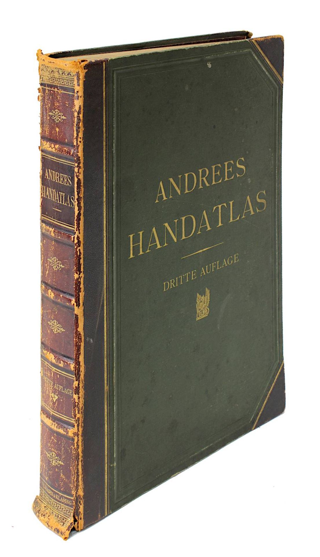 "Andrees Allgemeines Handatlas in 91 Haupt- und 86 Nebenkarten", 3. Auflage, Bielefeld u. Leipzig,
