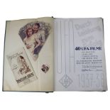 Sammelband 40 Ufa-Filme, hrsg. 1937 - 1938, u.a. La Habanera, Zu neuen Ufern mit Zarah Leander,