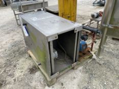 Rhinowash Pressure Washing Cabinet, with pump unit. Lot located Bretherton, Lancashire. Lot loaded