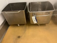 Two Tote Bins, item located in Bury St Edmunds, lift out charge - £20Please read the following