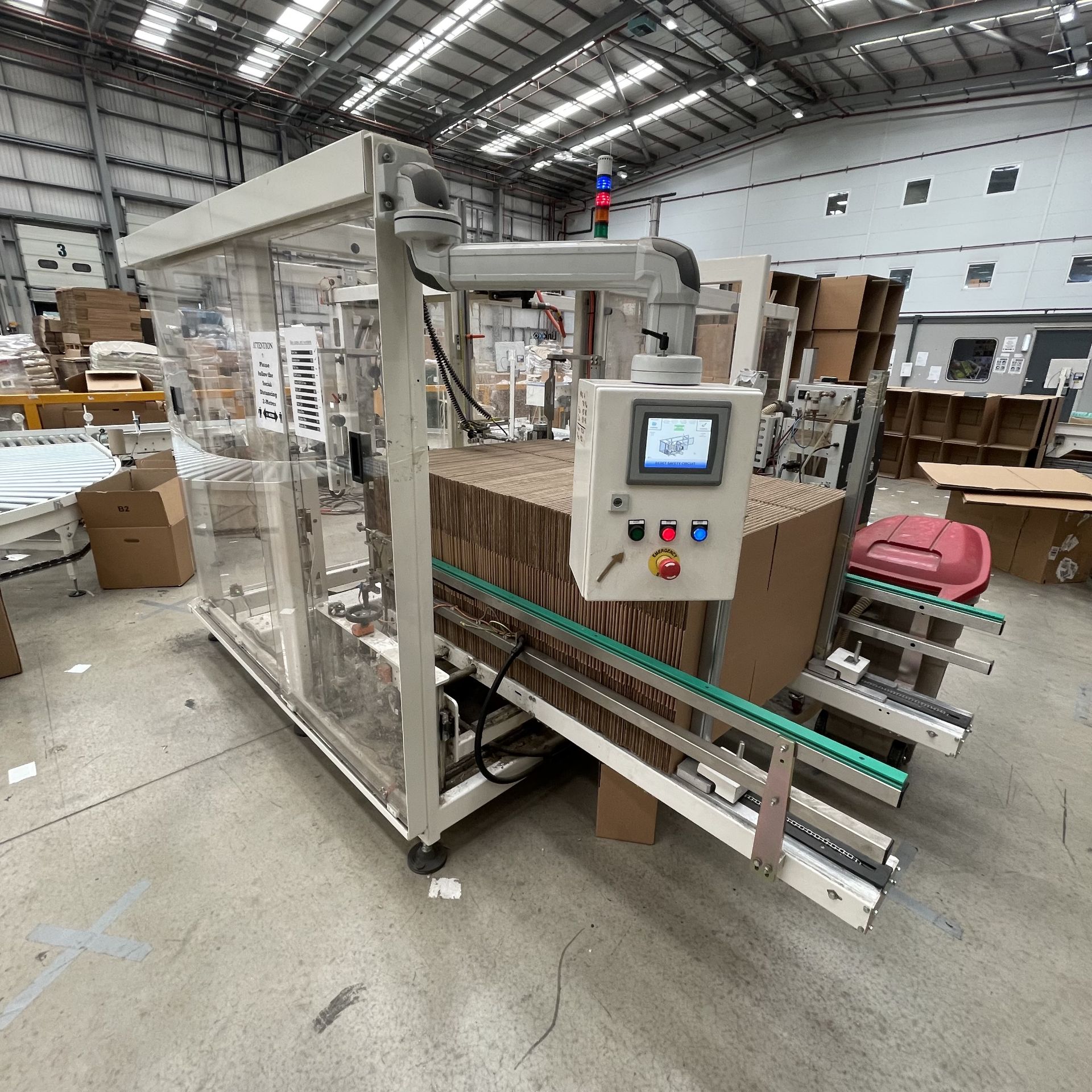 2016 Linkx Case Erector & Closer and Bag to Box Packing Line - Image 4 of 65