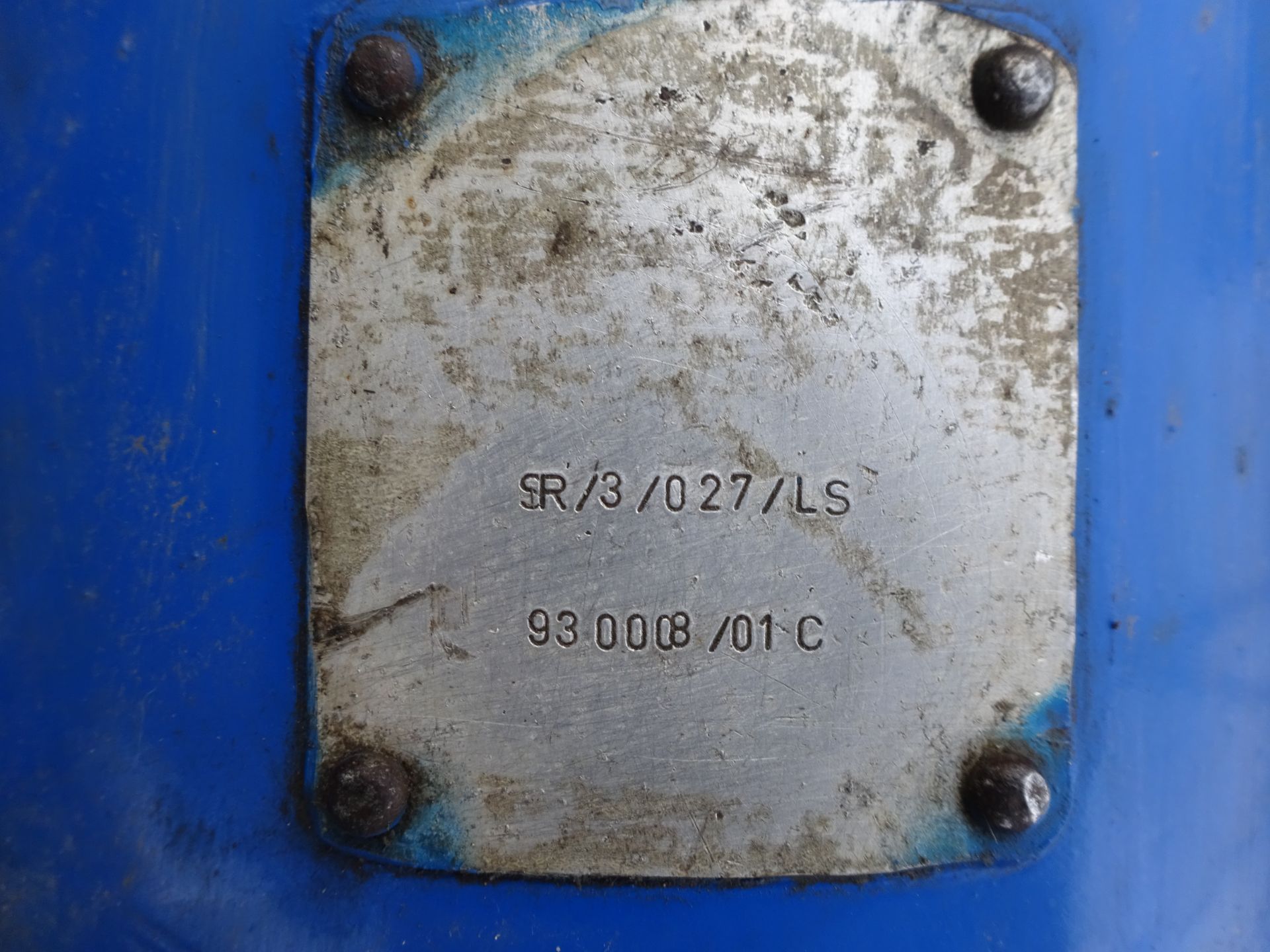 Alfa Laval SR/3/027/LS SR Rotary Lobe Pump, serial no. 93 0008 /01C, plant no. 42, free loading onto - Image 3 of 3