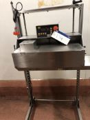 Audion D552 VS 2 Bag Sealer, adjustable height, approx. 1.1m x 0.6m x 1.8m high, item located in