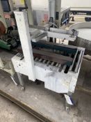 Case Taping Machine, approx. 520mm wide on rollers (incomplete). Lot located Bretherton, Lancashire.