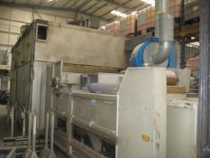 Wenger 41001-000 Extrusion Dryer/ Cooler, dryer approx. 12.75m long x 3.5m wide x 4.8m high,